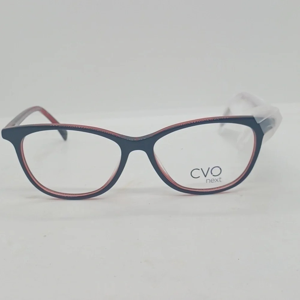 NWT RX-ABLE CLEARVISION GLENWILD PARK EYEGLASS FRAMES BLACK LAMINATE